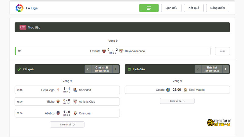 Chuẩn bị cho lịch thi đấu La Liga với Socolive TV – thông tin đầy đủ, cập nhật 24/7!